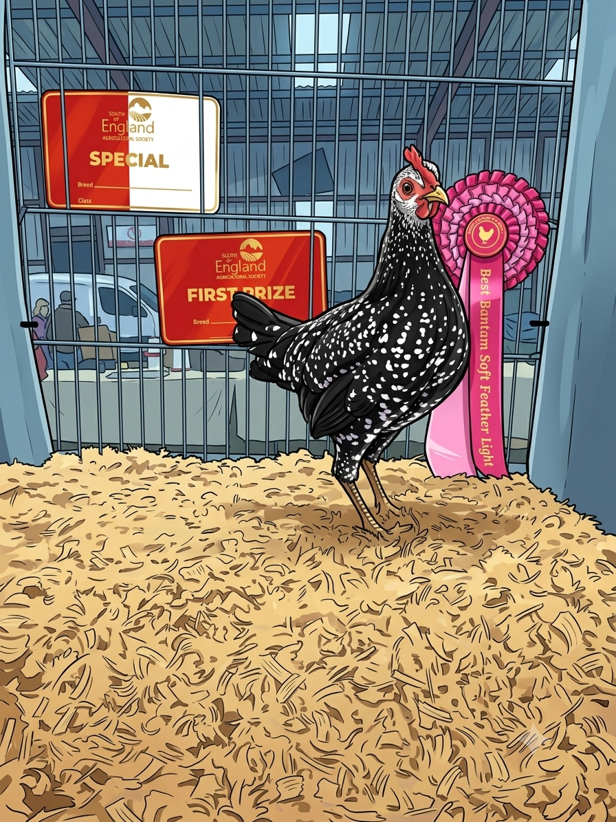 One of Matt's award-winning bantams